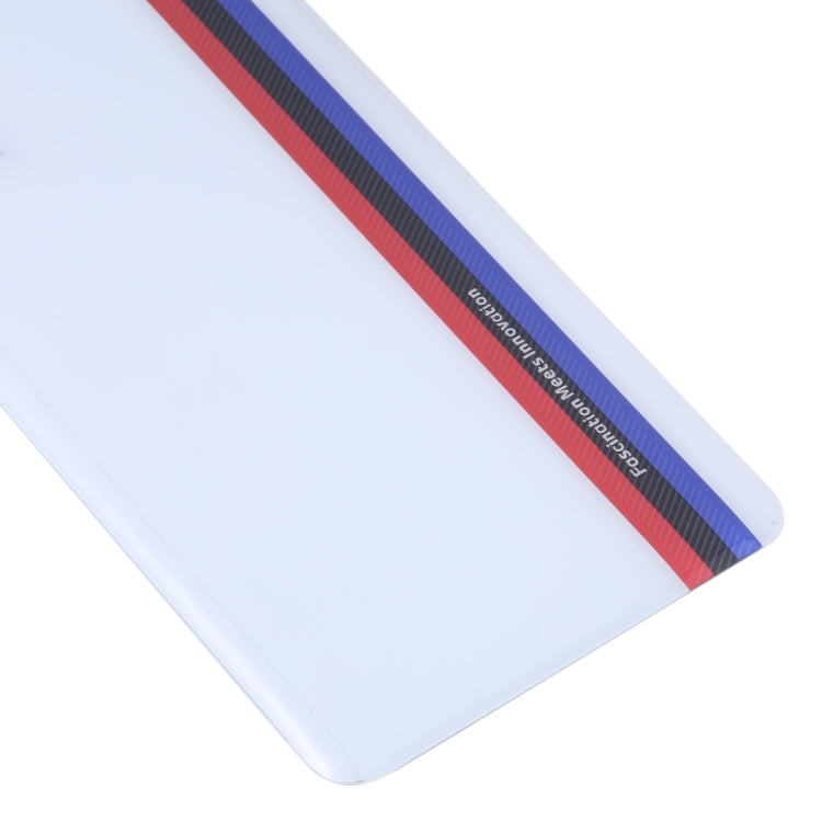 For vivo iQOO 7 V2049A I2009 Glass Battery Back Cover (White) - Back Cover by PMC TechLife | Online Shopping South Africa | PMC TechLife | Buy Now Pay Later Mobicred