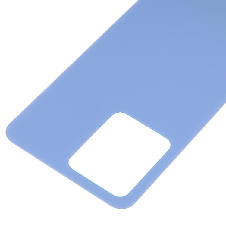 For vivo S12 / V23 5G V2162A V2130 Glass Battery Back Cover (Blue) - Back Cover by PMC TechLife | Online Shopping South Africa | PMC TechLife | Buy Now Pay Later Mobicred