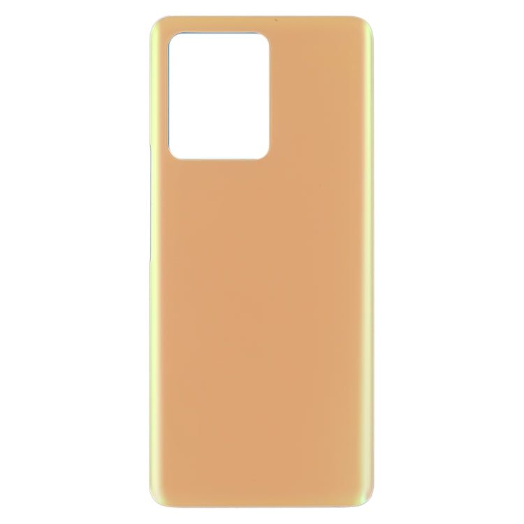 For vivo S12 Pro / V23 Pro V2163A V2132 Glass Battery Back Cover (Yellow) - Back Cover by PMC TechLife | Online Shopping South Africa | PMC TechLife | Buy Now Pay Later Mobicred