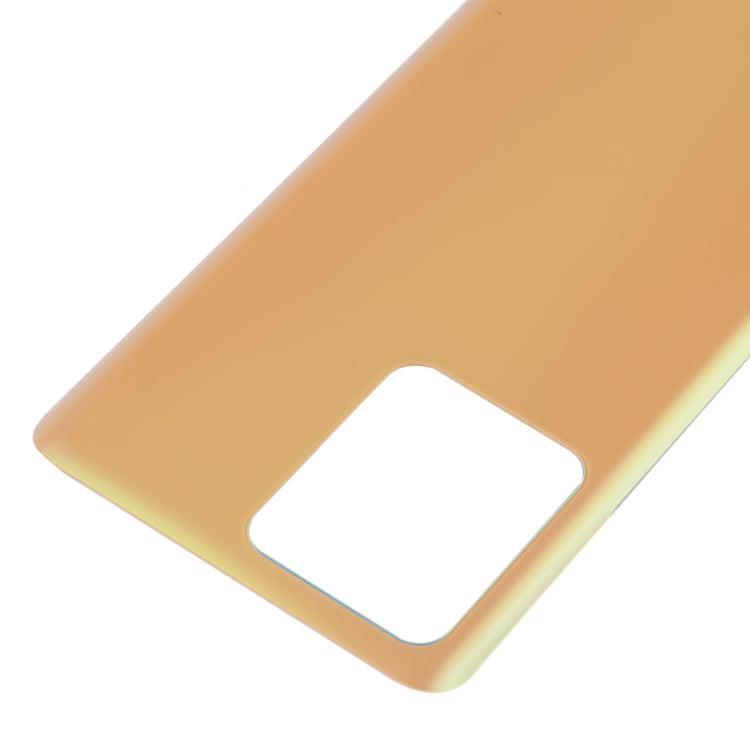 For vivo S12 Pro / V23 Pro V2163A V2132 Glass Battery Back Cover (Yellow) - Back Cover by PMC TechLife | Online Shopping South Africa | PMC TechLife | Buy Now Pay Later Mobicred