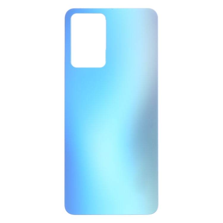 For OPPO Reno7 5G China Glass Battery Back Cover (Blue) - Back Cover by PMC TechLife | Online Shopping South Africa | PMC TechLife | Buy Now Pay Later Mobicred