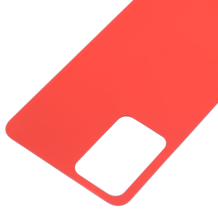 For OPPO Reno7 5G China Glass Battery Back Cover (Red) - Back Cover by PMC TechLife | Online Shopping South Africa | PMC TechLife | Buy Now Pay Later Mobicred