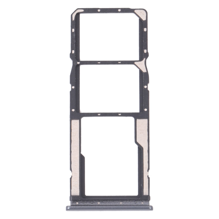 SIM Card Tray + SIM Card Tray + Micro SD card tray for Xiaomi Redmi 10/Redmi 10 Prime/Redmi Note 11 4G/Redmi 10 2022 (Black) - Card Tray by PMc TechLife | Online Shopping South Africa | PMc TechLife | Buy Now Pay Later Mobicred