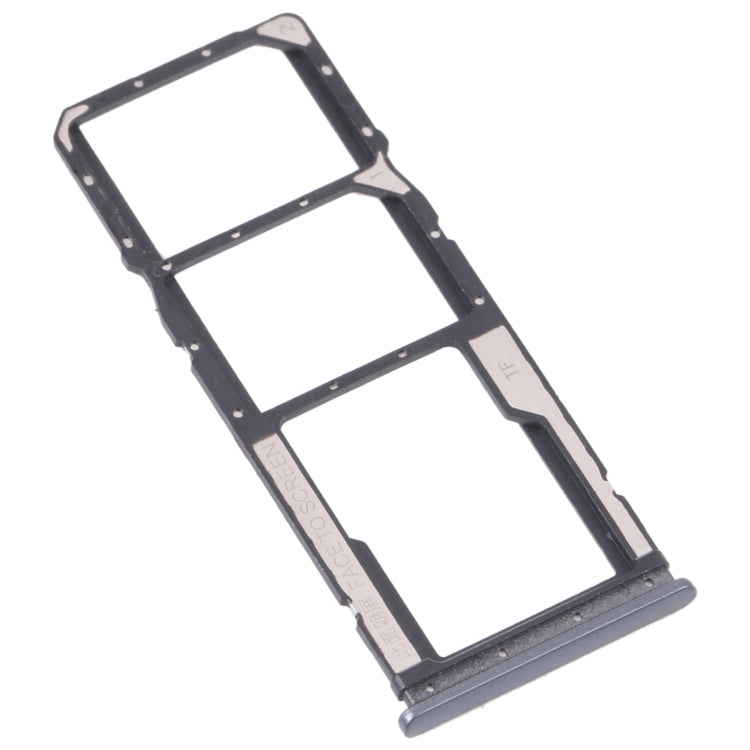 SIM Card Tray + SIM Card Tray + Micro SD card tray for Xiaomi Redmi 10/Redmi 10 Prime/Redmi Note 11 4G/Redmi 10 2022 (Black) - Card Tray by PMc TechLife | Online Shopping South Africa | PMc TechLife | Buy Now Pay Later Mobicred