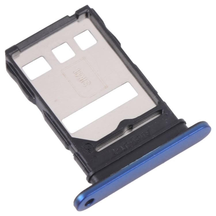 SIM Card Tray + SIM Card Tray for Honor X30 5G (Blue) - Card Socket by PMc TechLife | Online Shopping South Africa | PMc TechLife | Buy Now Pay Later Mobicred