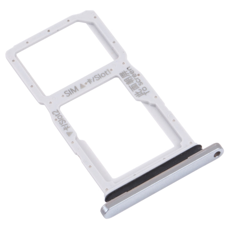 SIM Card Tray + SIM Card Tray / Micro SD Card Tray for Honor 9X (Silver) - free shipping - PMc TechLife - Order now!