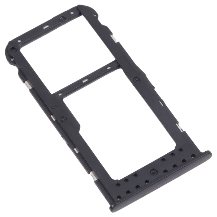 SIM Card Tray + SIM Card Tray / Micro SD Card Tray for Honor 6C Pro (Black) - Card Socket by PMc TechLife | Online Shopping South Africa | PMc TechLife | Buy Now Pay Later Mobicred