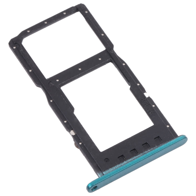 SIM Card Tray + SIM Card Tray / Micro SD Card Tray for Huawei Nova Y60 (Green) - Card Socket by PMc TechLife | Online Shopping South Africa | PMc TechLife | Buy Now Pay Later Mobicred