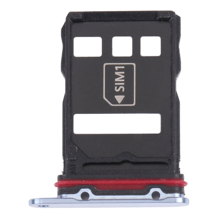 SIM Card Tray + NM Card Tray for Huawei P50 Pro (Blue) - Card Socket by PMc TechLife | Online Shopping South Africa | PMc TechLife | Buy Now Pay Later Mobicred