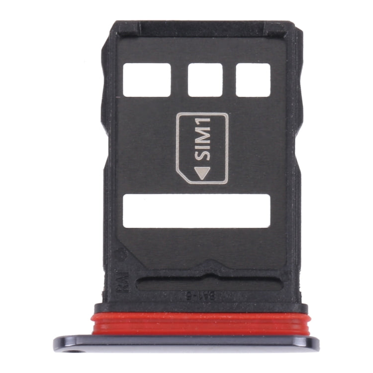 SIM Card Tray + NM Card Tray for Huawei Mate 40E 5G (Black) - Card Socket by PMc TechLife | Online Shopping South Africa | PMc TechLife | Buy Now Pay Later Mobicred