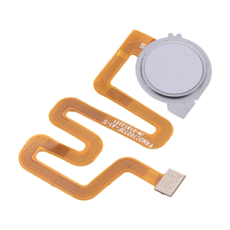 Fingerprint Sensor Flex Cable for HTC Desire 12s (Silver) - Flex Cable by PMC TechLife | Online Shopping South Africa | PMC TechLife | Buy Now Pay Later Mobicred