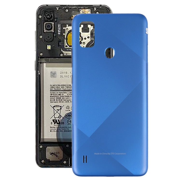 Battery Back Cover for ZTE Blade A51 2021(Blue) - For ZTE by PMC TechLife | Online Shopping South Africa | PMC TechLife | Buy Now Pay Later Mobicred