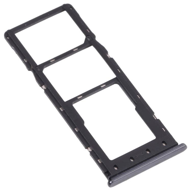 For Infinix Zero 8i X687B SIM Card Tray + SIM Card Tray + Micro SD Card Tray (Black) - free shipping - PMc TechLife - Order now!