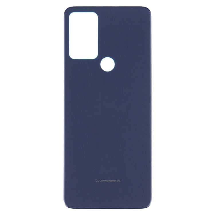 For Alcatel 1V 2021 6002A 6002D Battery Back Cover with Camera Lens  (Blue) - Back Cover by PMC TechLife | Online Shopping South Africa | PMC TechLife | Buy Now Pay Later Mobicred