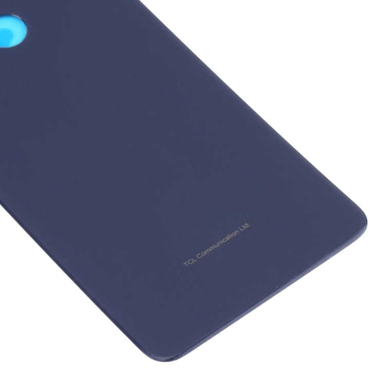 For Alcatel 1V 2021 6002A 6002D Battery Back Cover with Camera Lens  (Blue) - Back Cover by PMC TechLife | Online Shopping South Africa | PMC TechLife | Buy Now Pay Later Mobicred