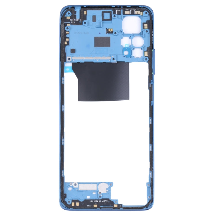 Original Middle Frame Bezel Plate for Xiaomi Redmi Note 11 Pro 4G 2201116TG 2201116TI(Dark Blue) - Frame Bezel Plate by PMC TechLife | Online Shopping South Africa | PMC TechLife | Buy Now Pay Later Mobicred