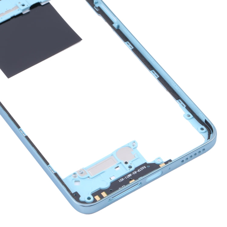 Original Middle Frame Bezel Plate for Xiaomi Redmi Note 11 Pro 4G 2201116TG 2201116TI(Baby Blue) - Frame Bezel Plate by PMC TechLife | Online Shopping South Africa | PMC TechLife | Buy Now Pay Later Mobicred