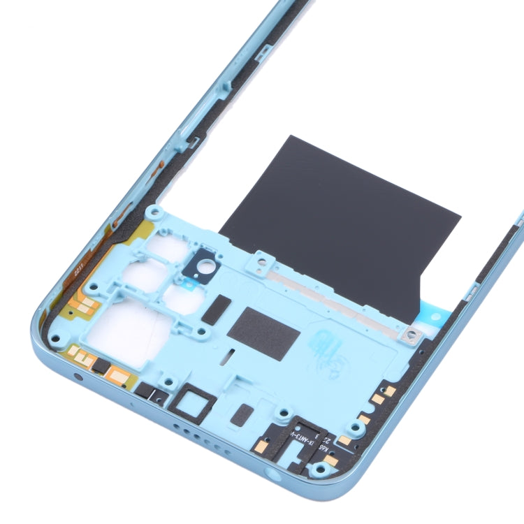 Original Middle Frame Bezel Plate for Xiaomi Redmi Note 11 Pro 4G 2201116TG 2201116TI(Baby Blue) - Frame Bezel Plate by PMC TechLife | Online Shopping South Africa | PMC TechLife | Buy Now Pay Later Mobicred
