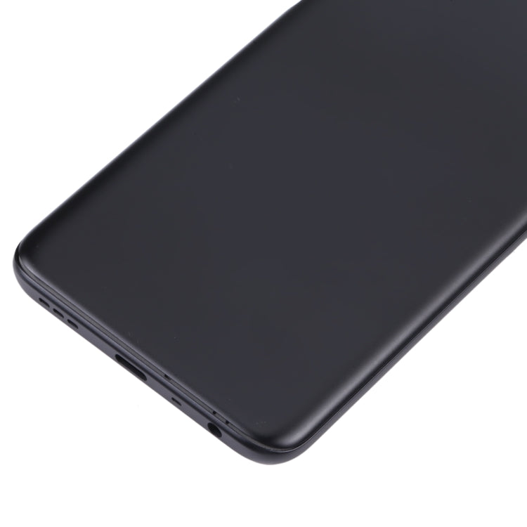 For OPPO A56 5G Battery Back Cover with Middle Frame (Black) - Back Cover by PMC TechLife | Online Shopping South Africa | PMC TechLife | Buy Now Pay Later Mobicred