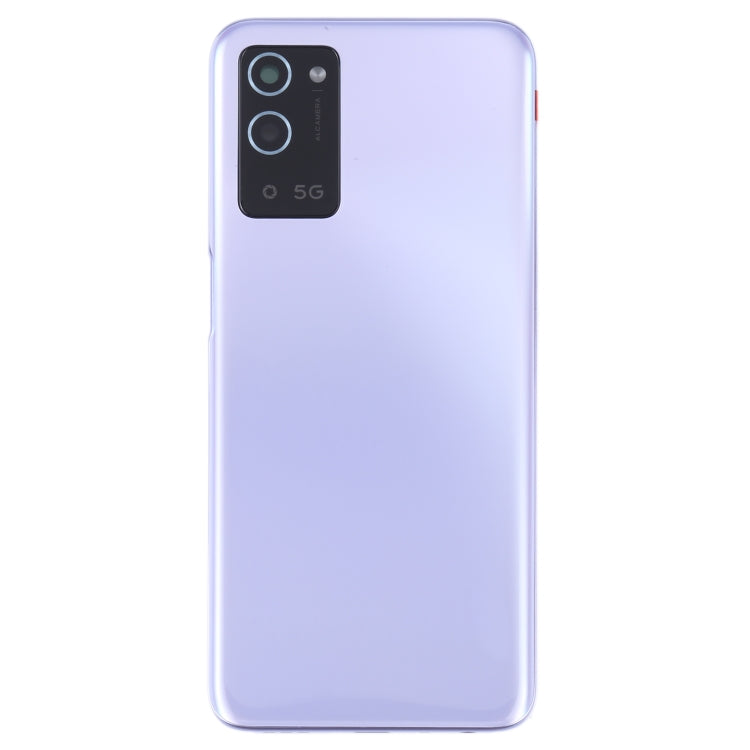 For OPPO A56 5G Battery Back Cover with Middle Frame (Purple) - Back Cover by PMC TechLife | Online Shopping South Africa | PMC TechLife | Buy Now Pay Later Mobicred