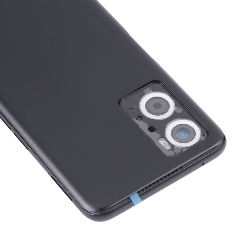 For OPPO A36/A76 Battery Back Cover with Middle Frame (Black) - Back Cover by PMC TechLife | Online Shopping South Africa | PMC TechLife | Buy Now Pay Later Mobicred