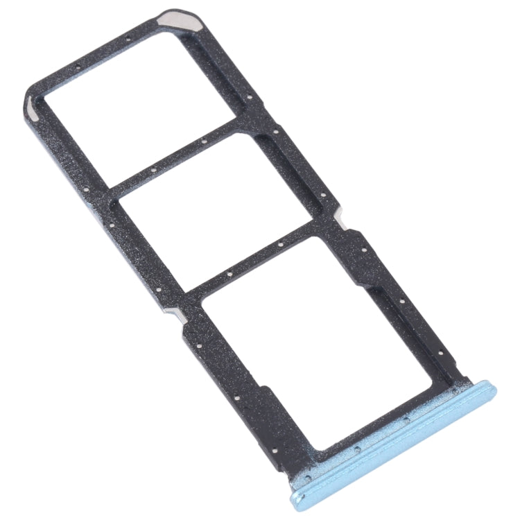 For OPPO A56 5G SIM Card Tray + SIM Card Tray + Micro SD Card Tray (Blue) - Card Socket by PMc TechLife | Online Shopping South Africa | PMc TechLife | Buy Now Pay Later Mobicred