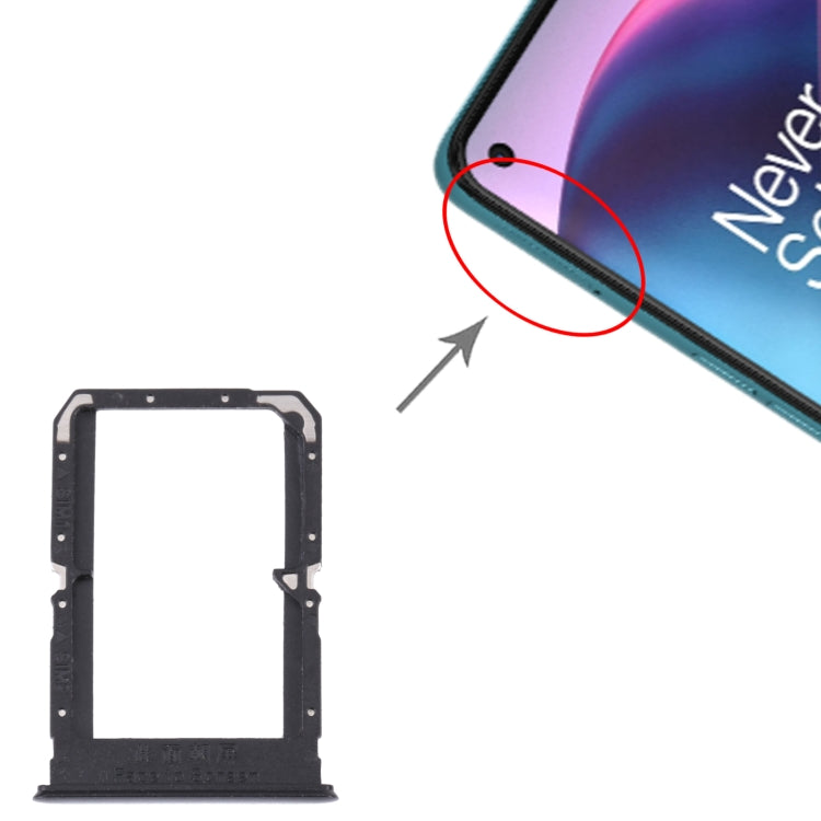 For OnePlus Nord CE 5G EB2101 / EB2103 SIM Card Tray + SIM Card Tray(Grey) - Card Tray by PMC TechLife | Online Shopping South Africa | PMC TechLife