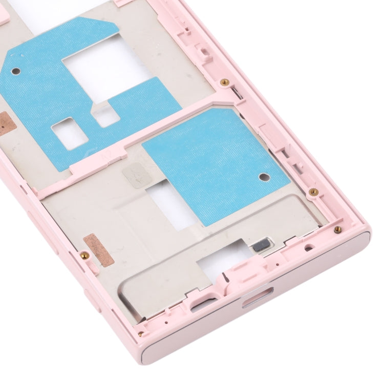 Middle Frame Bezel Plate for Sony Xperia X Compact (Pink) - free shipping - PMC TechLife - Order now!