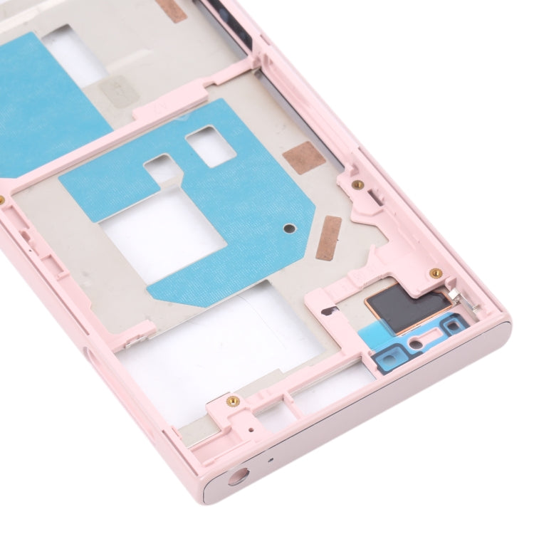 Middle Frame Bezel Plate for Sony Xperia X Compact (Pink) - free shipping - PMC TechLife - Order now!