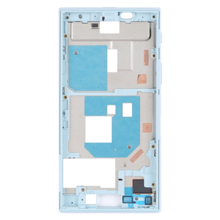 Middle Frame Bezel Plate for Sony Xperia X Compact (Blue) - free shipping - PMC TechLife - Order now!