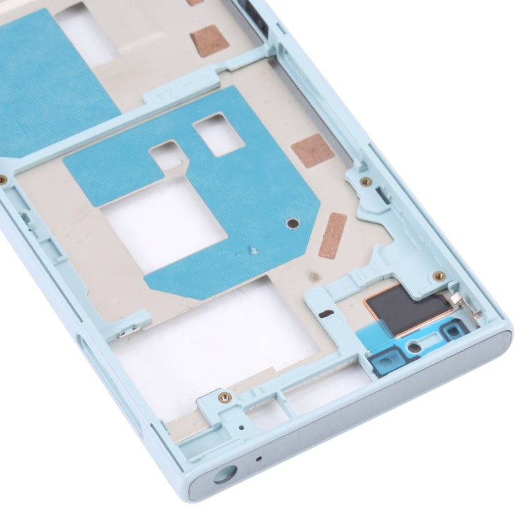 Middle Frame Bezel Plate for Sony Xperia X Compact (Blue) - free shipping - PMC TechLife - Order now!