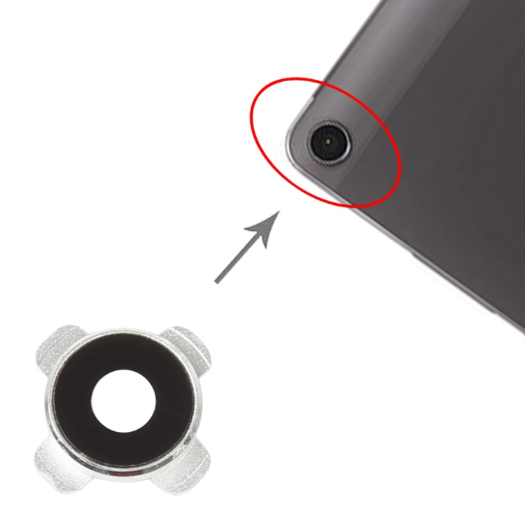 For Asus ZenPad Z8s ZT582KL P00J Original Rear Camera Lens Cover (Silver) - free shipping - PMC TechLife - Order now!