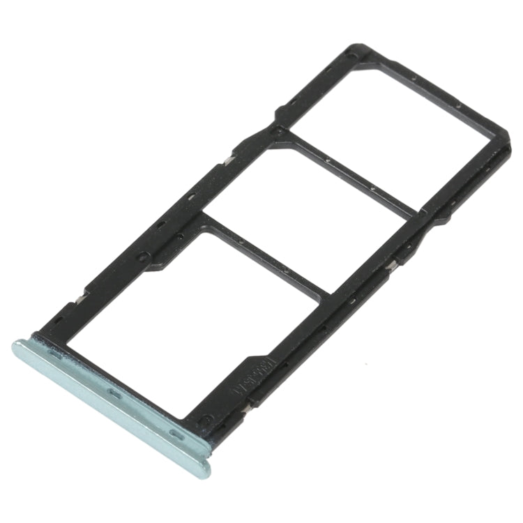 SIM Card Tray + SIM Card Tray + Micro SD Card Tray For Xiaomi Redmi 10C/Redmi 10 India/Poco C40(Green) - Card Tray by PMc TechLife | Online Shopping South Africa | PMc TechLife | Buy Now Pay Later Mobicred