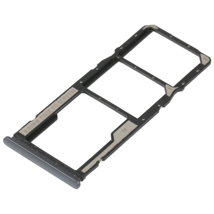 SIM Card Tray + SIM Card Tray + Micro SD Card Tray For Xiaomi Redmi 10 5G (Black) - Card Tray by PMc TechLife | Online Shopping South Africa | PMc TechLife | Buy Now Pay Later Mobicred
