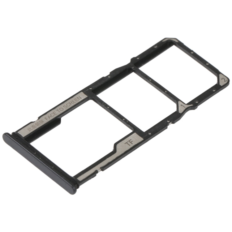 SIM Card Tray + SIM Card Tray + Micro SD Card Tray For Xiaomi Redmi Note 11S 5G (Black) - Card Tray by PMc TechLife | Online Shopping South Africa | PMc TechLife | Buy Now Pay Later Mobicred