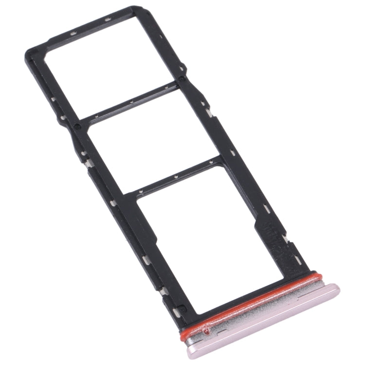 For Motorola Moto G42 SIM Card Tray + SIM Card Tray + Micro SD Card Tray (Gold) - Card Socket by PMc TechLife | Online Shopping South Africa | PMc TechLife | Buy Now Pay Later Mobicred
