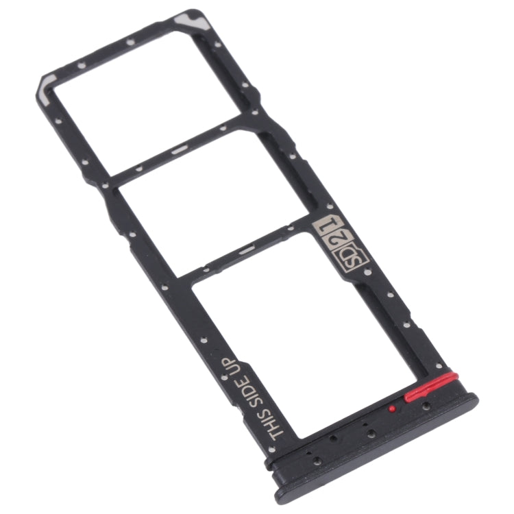 For Motorola Moto G32 SIM Card Tray + SIM Card Tray + Micro SD Card Tray (Black) - Card Socket by PMC TechLife | Online Shopping South Africa | PMC TechLife