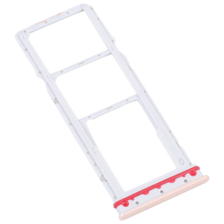 For Motorola Moto G32 SIM Card Tray + SIM Card Tray + Micro SD Card Tray (Gold) - Card Socket by PMC TechLife | Online Shopping South Africa | PMC TechLife