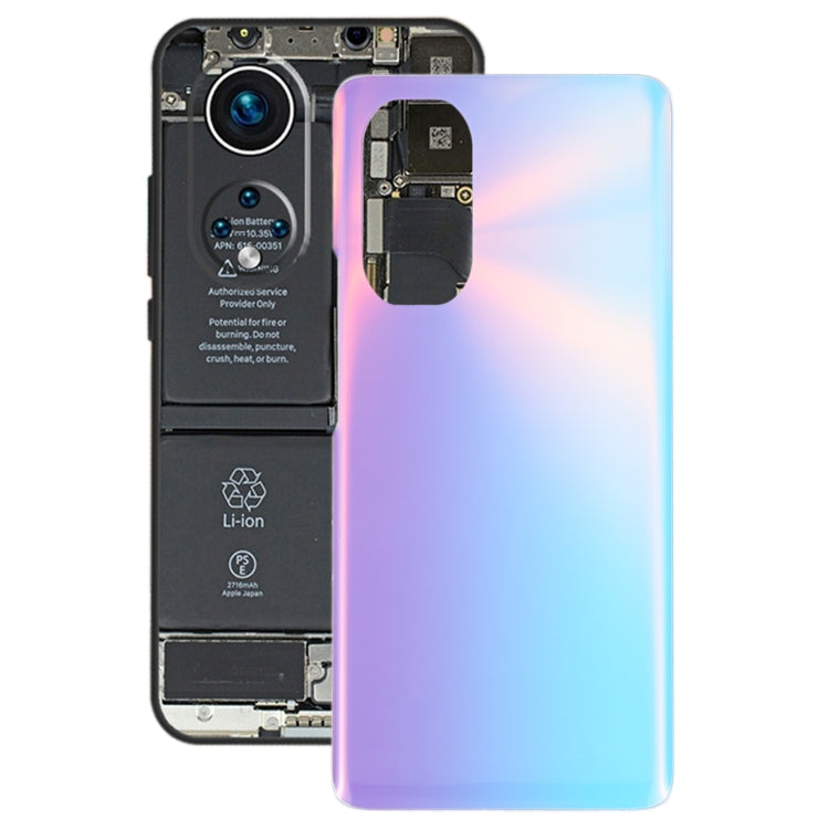 For Honor 50 Pro Battery Back Cover(Red) - Back Cover by PMc TechLife | Online Shopping South Africa | PMc TechLife | Buy Now Pay Later Mobicred