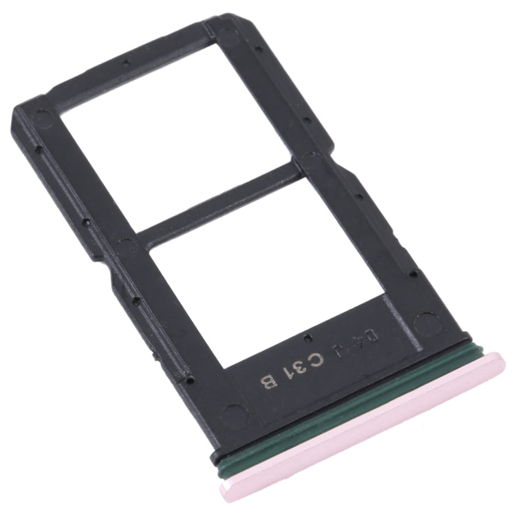 For OPPO Reno SIM Card Tray + SIM / Micro SD Card Tray (Gold) - Card Socket by PMc TechLife | Online Shopping South Africa | PMc TechLife | Buy Now Pay Later Mobicred