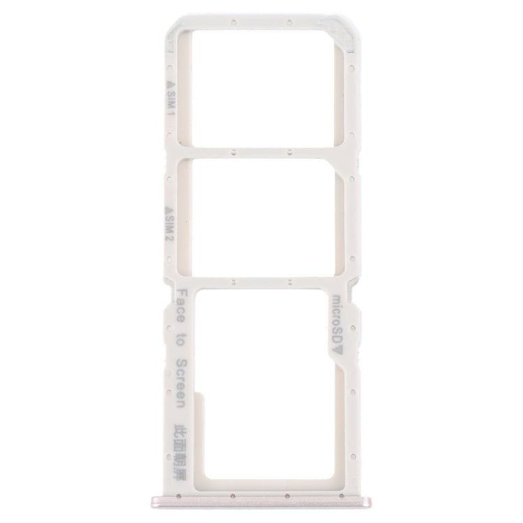 For OPPO A73 4G / F17 / A93 4G / A73 5G SIM Card Tray + SIM Card Tray + Micro SD Card Tray (Gold) - Card Socket by PMc TechLife | Online Shopping South Africa | PMc TechLife | Buy Now Pay Later Mobicred