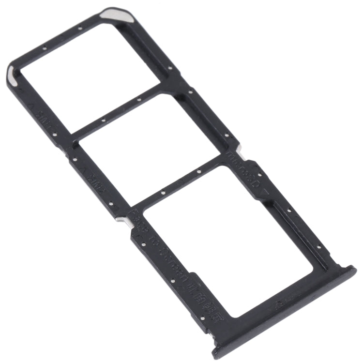 For OPPO A93s 5G SIM Card Tray + SIM Card Tray + Micro SD Card Tray (Black) - Card Tray by PMc TechLife | Online Shopping South Africa | PMc TechLife | Buy Now Pay Later Mobicred