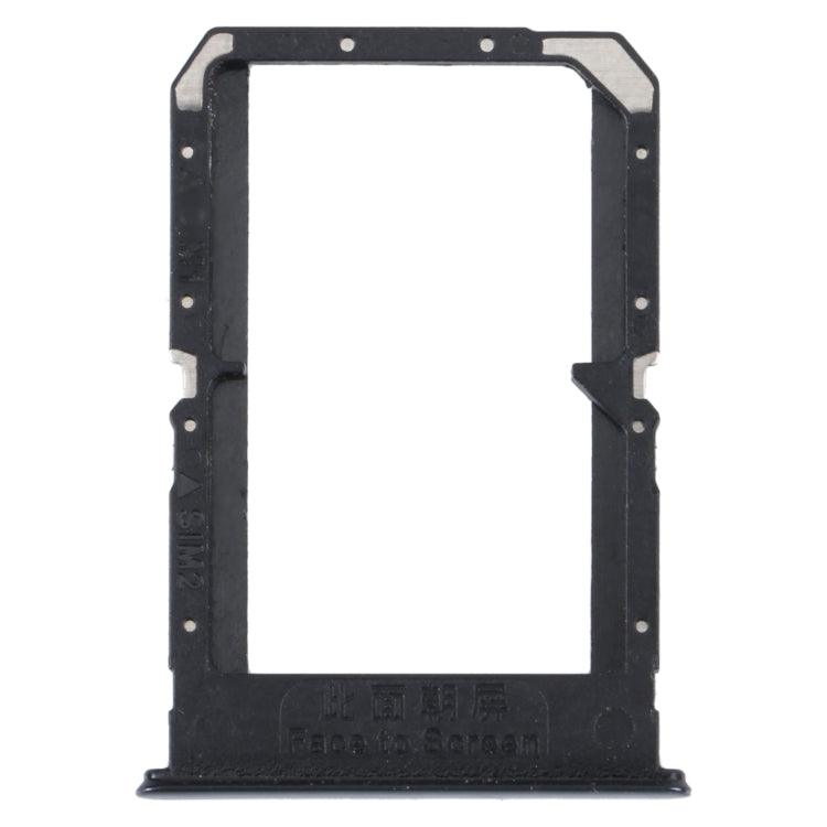 For OPPO K9 Pro SIM Card Tray + SIM Card Tray (Black) - Card Socket by PMc TechLife | Online Shopping South Africa | PMc TechLife | Buy Now Pay Later Mobicred