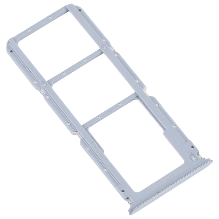 For OPPO K9S SIM Card Tray + SIM Card Tray + Micro SD Card Tray (Silver) - Card Socket by PMc TechLife | Online Shopping South Africa | PMc TechLife | Buy Now Pay Later Mobicred