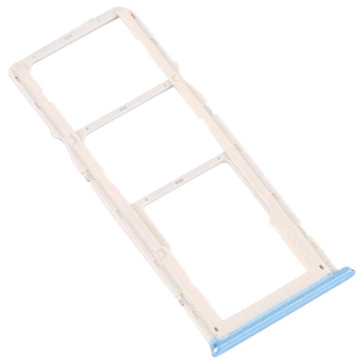 For OPPO A16K SIM Card Tray + SIM Card Tray + Micro SD Card Tray (Blue) - Card Socket by PMc TechLife | Online Shopping South Africa | PMc TechLife | Buy Now Pay Later Mobicred