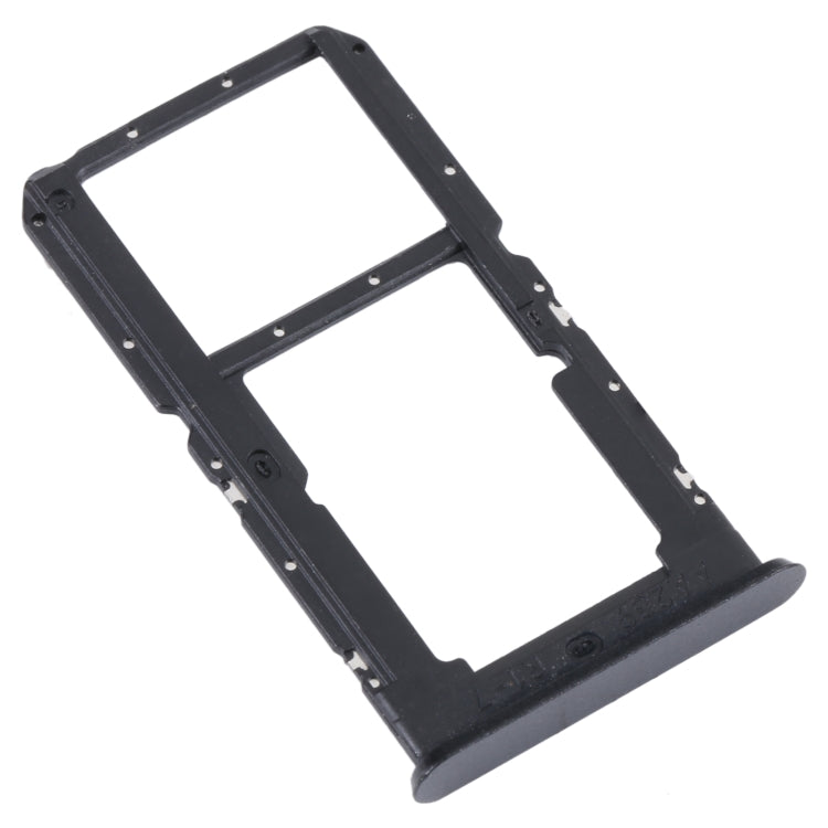 For OPPO A96 4G SIM Card Tray + SIM / Micro SD Card Tray (Black) - Card Tray by PMc TechLife | Online Shopping South Africa | PMc TechLife | Buy Now Pay Later Mobicred