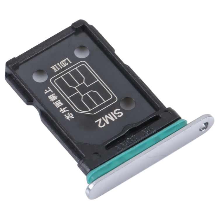 For OPPO Find N SIM Card Tray + SIM Card Tray (Silver) - Card Socket by PMc TechLife | Online Shopping South Africa | PMc TechLife | Buy Now Pay Later Mobicred