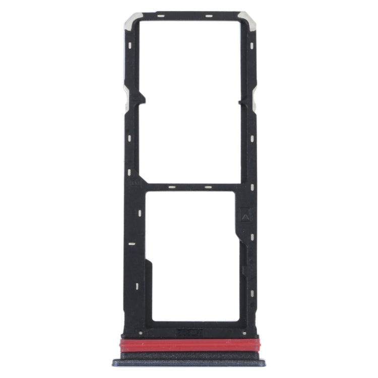 For vivo Y35 4G SIM Card Tray + SIM Card Tray + Micro SD Card Tray (Black) - Card Socket by PMc TechLife | Online Shopping South Africa | PMc TechLife | Buy Now Pay Later Mobicred