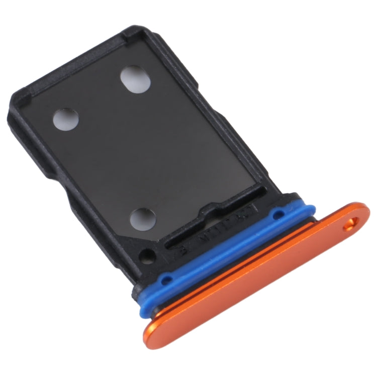 For vivo X80 SIM Card Tray + SIM Card Tray (Orange) - Card Socket by PMc TechLife | Online Shopping South Africa | PMc TechLife | Buy Now Pay Later Mobicred