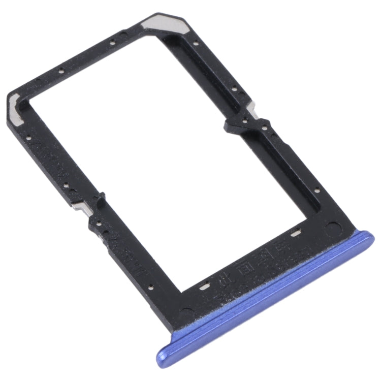 For Realme 9 Pro+ SIM Card Tray + SIM Card Tray (Blue) - Card Socket by PMc TechLife | Online Shopping South Africa | PMc TechLife | Buy Now Pay Later Mobicred